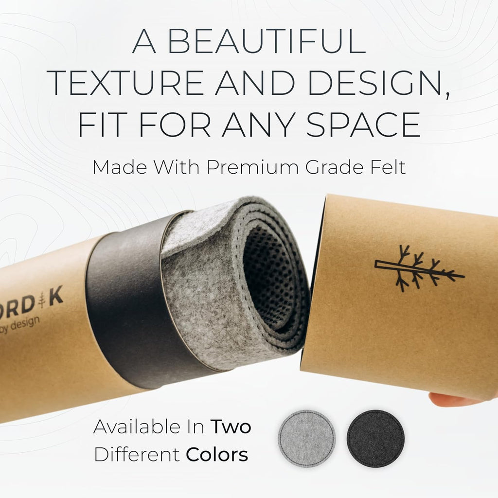Premium Felt Desk Mat - Marle