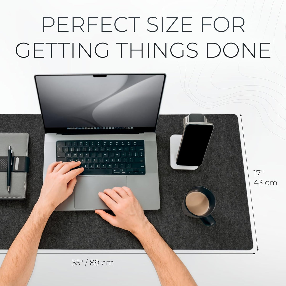 Premium Felt Desk Mat