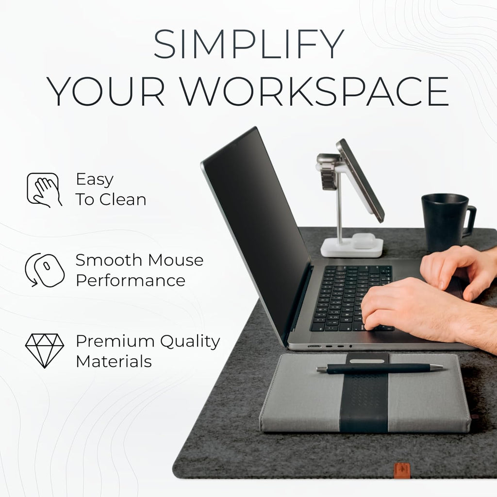 Premium Felt Desk Mat