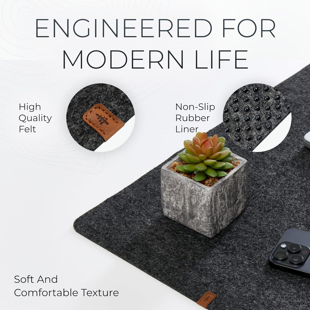 Premium Felt Desk Mat