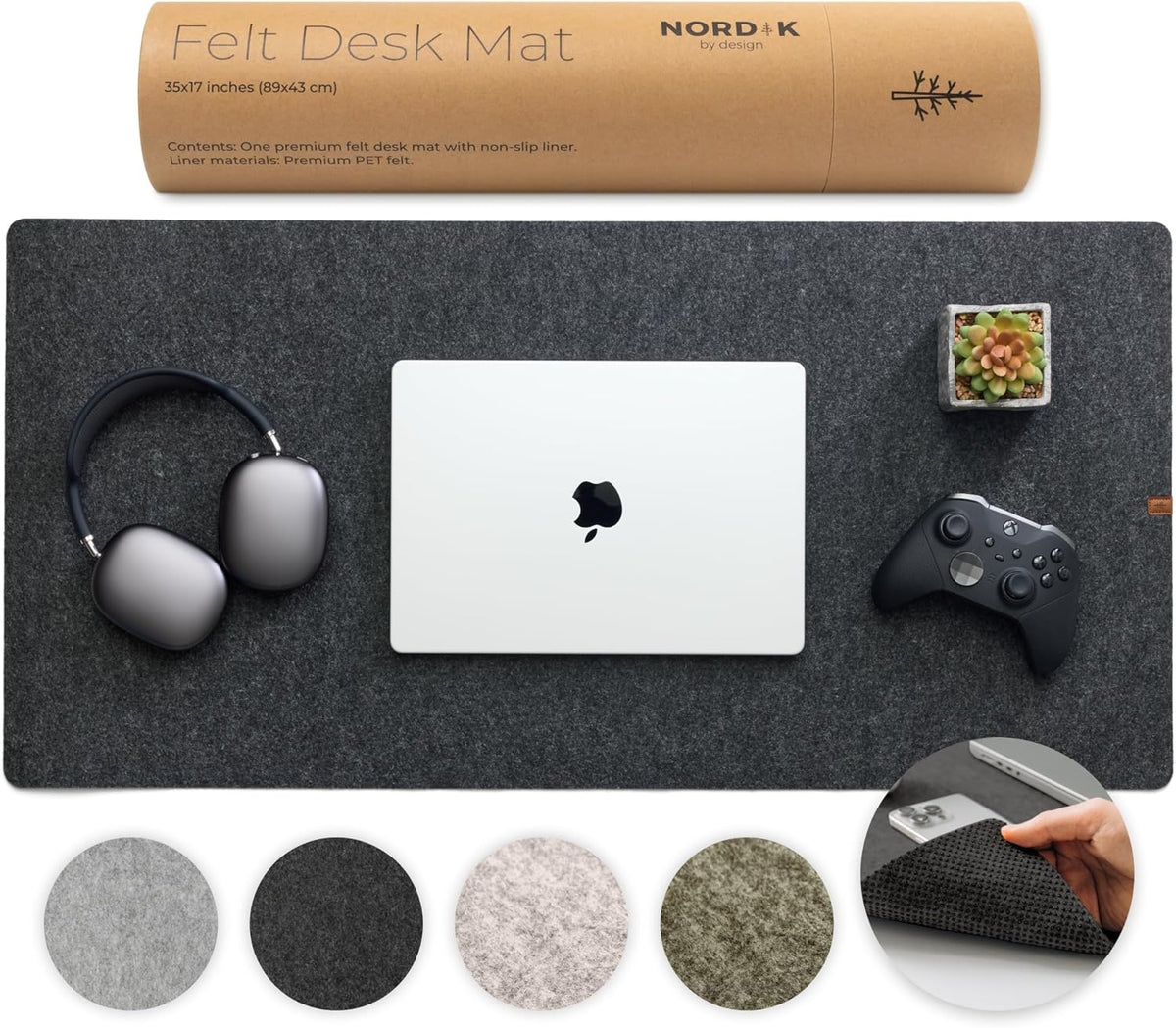 Premium Felt Desk Mat