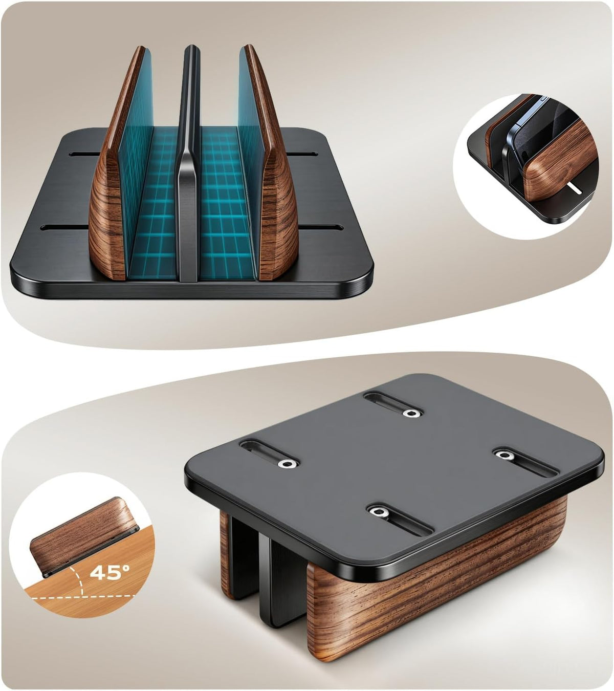 Vertical Laptop Stand