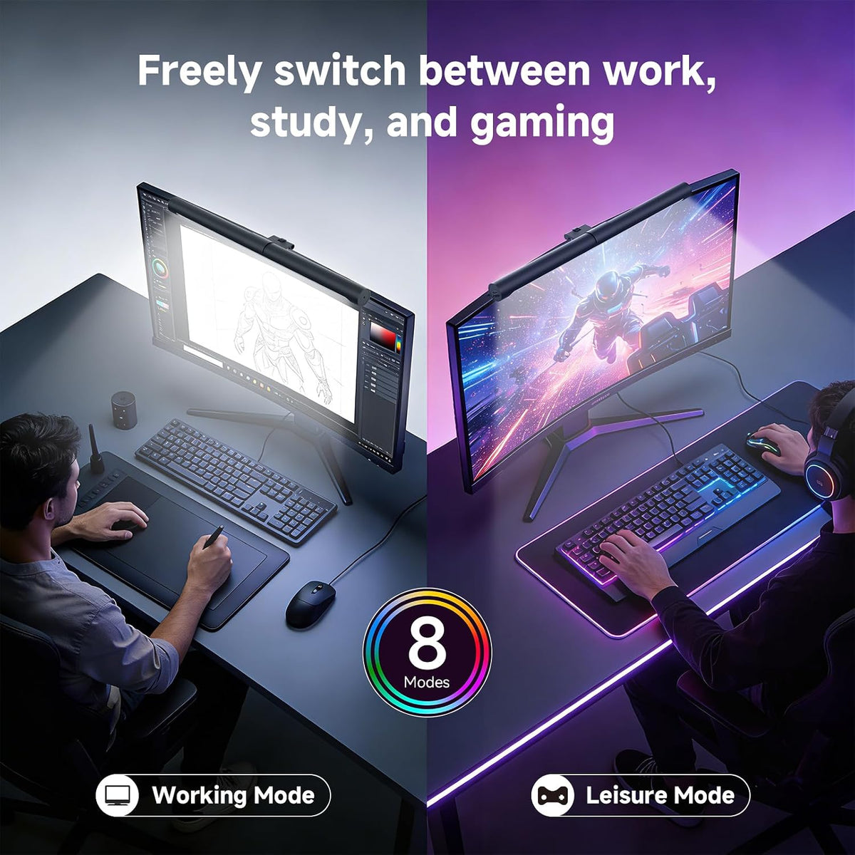Desktop Monitor Light Bar