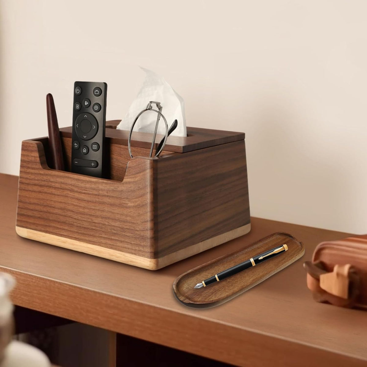 Wooden Pen Tray